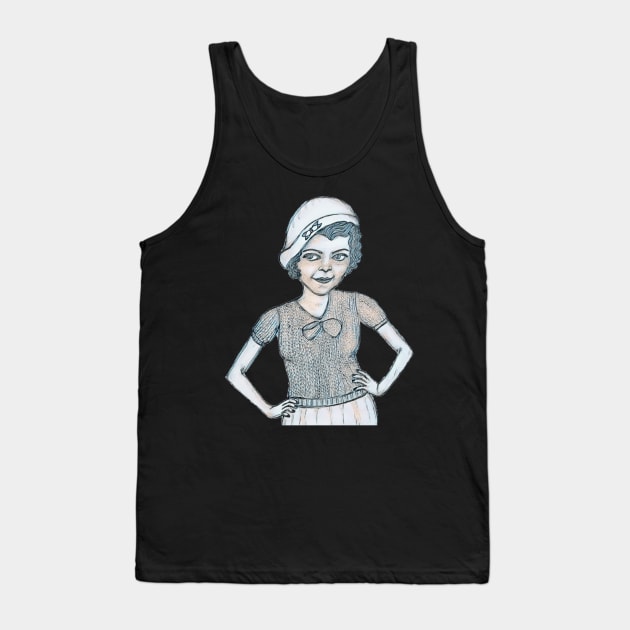 1930s Style Tank Top by LuvbuzzArt